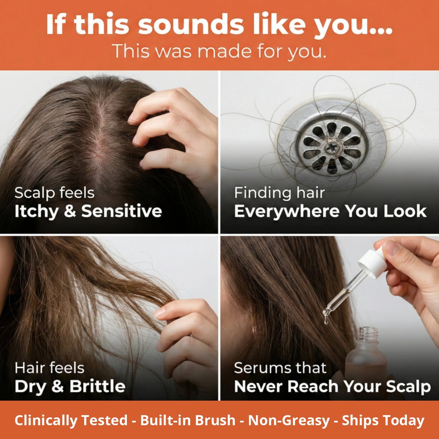 Lilyeve Hair Growth Brush Ampoule