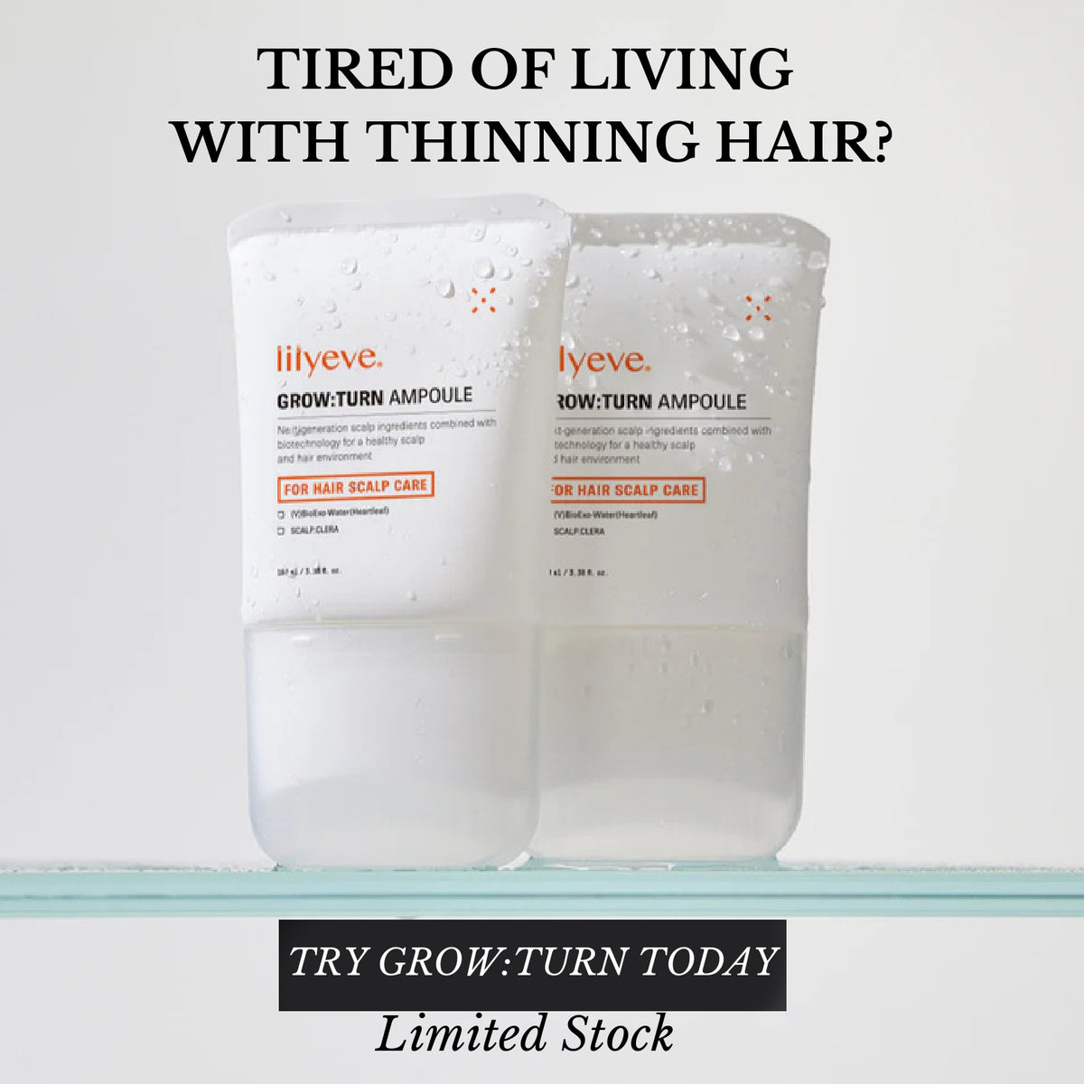 Lilyeve Hair Growth Brush Ampoule