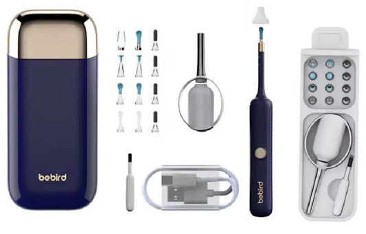 Original  Earsight plus I35R-R37R-D39R Compact All-In-1 Visual Ear Wax Remover Portable Ear Cleaner Oral Otoscope Camera